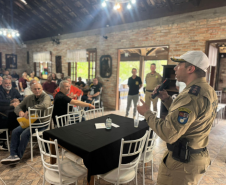 BPTran celebra o Dia do Militar Estadual Veterano com almoço especial