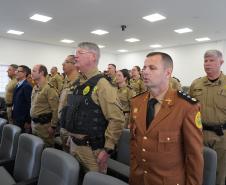 Polícia Militar do Paraná realiza solenidade para comemorar 15° aniversário do Subcomando-Geral da corporação