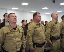 Polícia Militar do Paraná realiza solenidade para comemorar 15° aniversário do Subcomando-Geral da corporação
