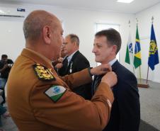 Polícia Militar do Paraná realiza solenidade para comemorar 15° aniversário do Subcomando-Geral da corporação