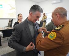 Polícia Militar do Paraná realiza solenidade para comemorar 15° aniversário do Subcomando-Geral da corporação