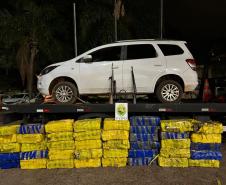 PMPR apreende quase 5 toneladas de maconha em dois meses no Noroeste do Estado