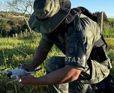 Batalhão Ambiental da PMPR inova e usa satélite e drones para fiscalizar crimes ambientais no Paraná