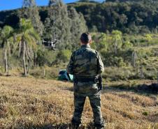 Batalhão Ambiental da PMPR inova e usa satélite e drones para fiscalizar crimes ambientais no Paraná