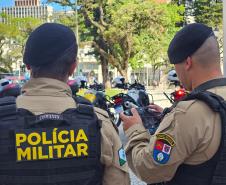 PMPR reforça policiamento em Curitiba com plataforma de observação elevada