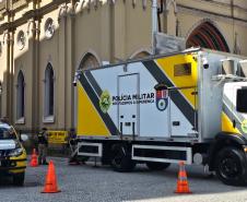 PMPR reforça policiamento em Curitiba com plataforma de observação elevada