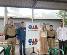 Quartéis da PMPR recebem comunidade em tarde de integração e proximidade