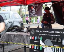 Quartéis da PMPR recebem comunidade em tarde de integração e proximidade