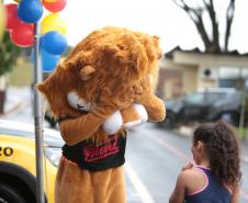 Quartéis da PMPR recebem comunidade em tarde de integração e proximidade