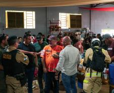 Polícia Militar do Paraná intensifica apoio às vítimas do tornado em Rio Bonito do Iguaçu