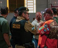 Polícia Militar do Paraná intensifica apoio às vítimas do tornado em Rio Bonito do Iguaçu