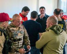 Polícia Militar do Paraná intensifica apoio às vítimas do tornado em Rio Bonito do Iguaçu