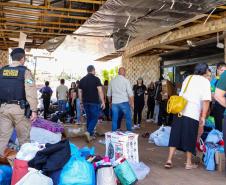 Polícia Militar do Paraná intensifica apoio às vítimas do tornado em Rio Bonito do Iguaçu