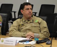 Reunião de Gestão de Desempenho Operacional da PMPR é realizada em Foz do Iguaçu