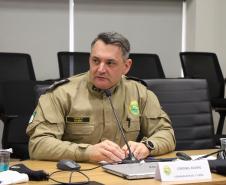 Reunião de Gestão de Desempenho Operacional da PMPR é realizada em Foz do Iguaçu