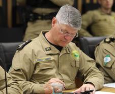 Reunião de Gestão de Desempenho Operacional da PMPR é realizada em Foz do Iguaçu