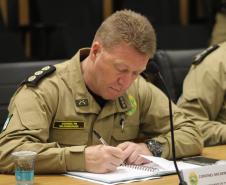 Reunião de Gestão de Desempenho Operacional da PMPR é realizada em Foz do Iguaçu