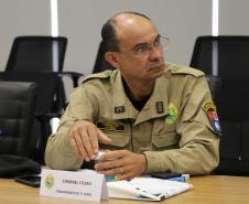 Reunião de Gestão de Desempenho Operacional da PMPR é realizada em Foz do Iguaçu
