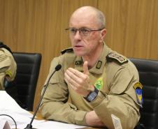 Reunião de Gestão de Desempenho Operacional da PMPR é realizada em Foz do Iguaçu