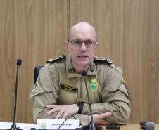 Reunião de Gestão de Desempenho Operacional da PMPR é realizada em Foz do Iguaçu