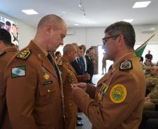 solenidade alusiva aos 34 anos de criação do Centro de Educação Física e Desportos (CEFID) é marcado por homenagens, reconhecimento profissional e valorização da saúde e do preparo físico dos policiais militares.