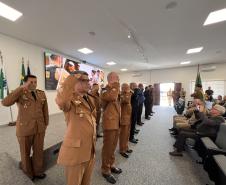 solenidade alusiva aos 34 anos de criação do Centro de Educação Física e Desportos (CEFID) é marcado por homenagens, reconhecimento profissional e valorização da saúde e do preparo físico dos policiais militares.