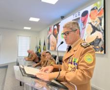 solenidade alusiva aos 34 anos de criação do Centro de Educação Física e Desportos (CEFID) é marcado por homenagens, reconhecimento profissional e valorização da saúde e do preparo físico dos policiais militares.