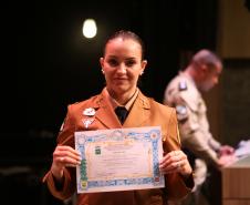 O evento marcou a conclusão da formação de sargentos de diversas regiões do estado