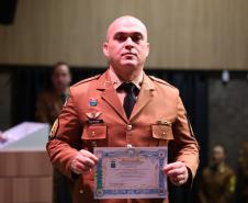 O evento marcou a conclusão da formação de sargentos de diversas regiões do estado