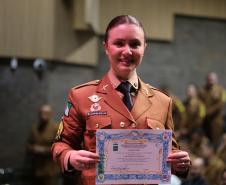 O evento marcou a conclusão da formação de sargentos de diversas regiões do estado