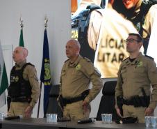 Solenidade marca conclusão do curso de Gestão em Polícia Comunitária da PMPR