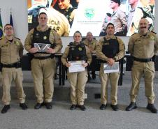 Solenidade marca conclusão do curso de Gestão em Polícia Comunitária da PMPR