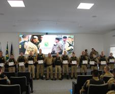 Solenidade marca conclusão do curso de Gestão em Polícia Comunitária da PMPR