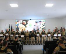 Solenidade marca conclusão do curso de Gestão em Polícia Comunitária da PMPR
