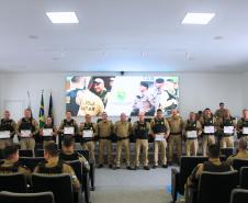 Solenidade marca conclusão do curso de Gestão em Polícia Comunitária da PMPR