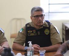 Entre os principais temas abordados estiveram as medidas de segurança para as festas de virada de ano e para os eventos do Verão Maior Paraná