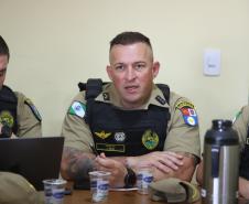 Entre os principais temas abordados estiveram as medidas de segurança para as festas de virada de ano e para os eventos do Verão Maior Paraná