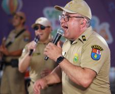 Para este ano, a Banda da PMPR apresenta um repertório totalmente renovado, preparado especialmente para a temporada de verão