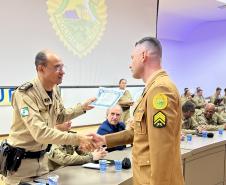 O evento, que marcou a conclusão da capacitação de 31 sargentos da Corporação