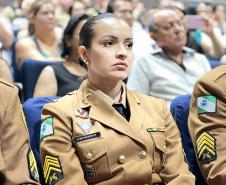 O evento marcou a conclusão da formação de sargentos de diversas regiões do estado