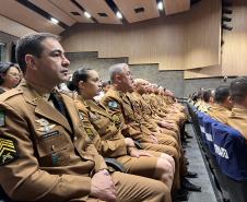 O evento marcou a conclusão da formação de sargentos de diversas regiões do estado