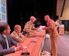 O evento marcou a conclusão da formação de sargentos de diversas regiões do estado