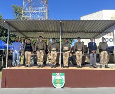 O evento marcou o encerramento da formação de 3º sargentos