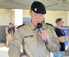O evento marcou o encerramento da formação de 3º sargentos