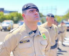 O evento marcou o encerramento da formação de 3º sargentos