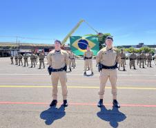 O evento marcou o encerramento da formação de 3º sargentos