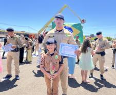 O evento marcou o encerramento da formação de 3º sargentos