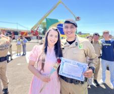 O evento marcou o encerramento da formação de 3º sargentos