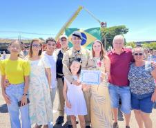 O evento marcou o encerramento da formação de 3º sargentos