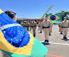 O evento marcou o encerramento da formação de 3º sargentos
